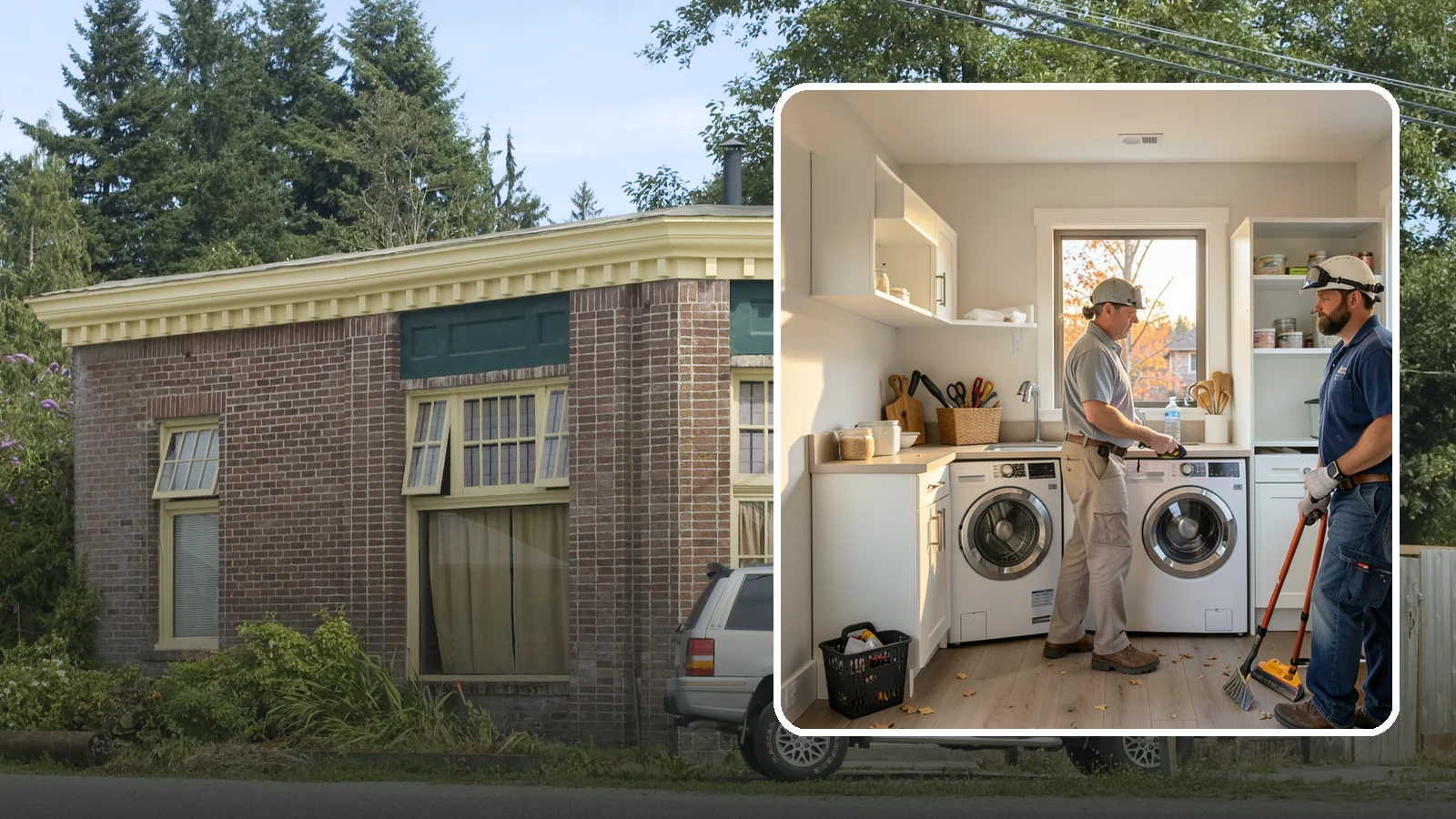 Utility Room Remodeling in Hamilton, Skagit County, WA - We remodel utility rooms into organized, moisture-savvy hubs for laundry, storage, and household systems.