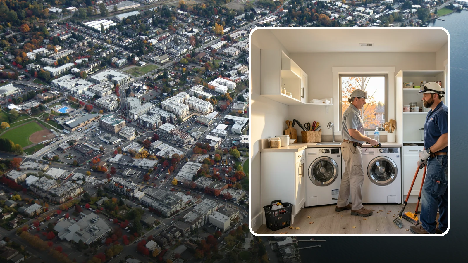 Utility Room Remodeling in Kirkland, King County, WA - We remodel utility rooms into organized, moisture-savvy hubs for laundry, storage, and household systems.
