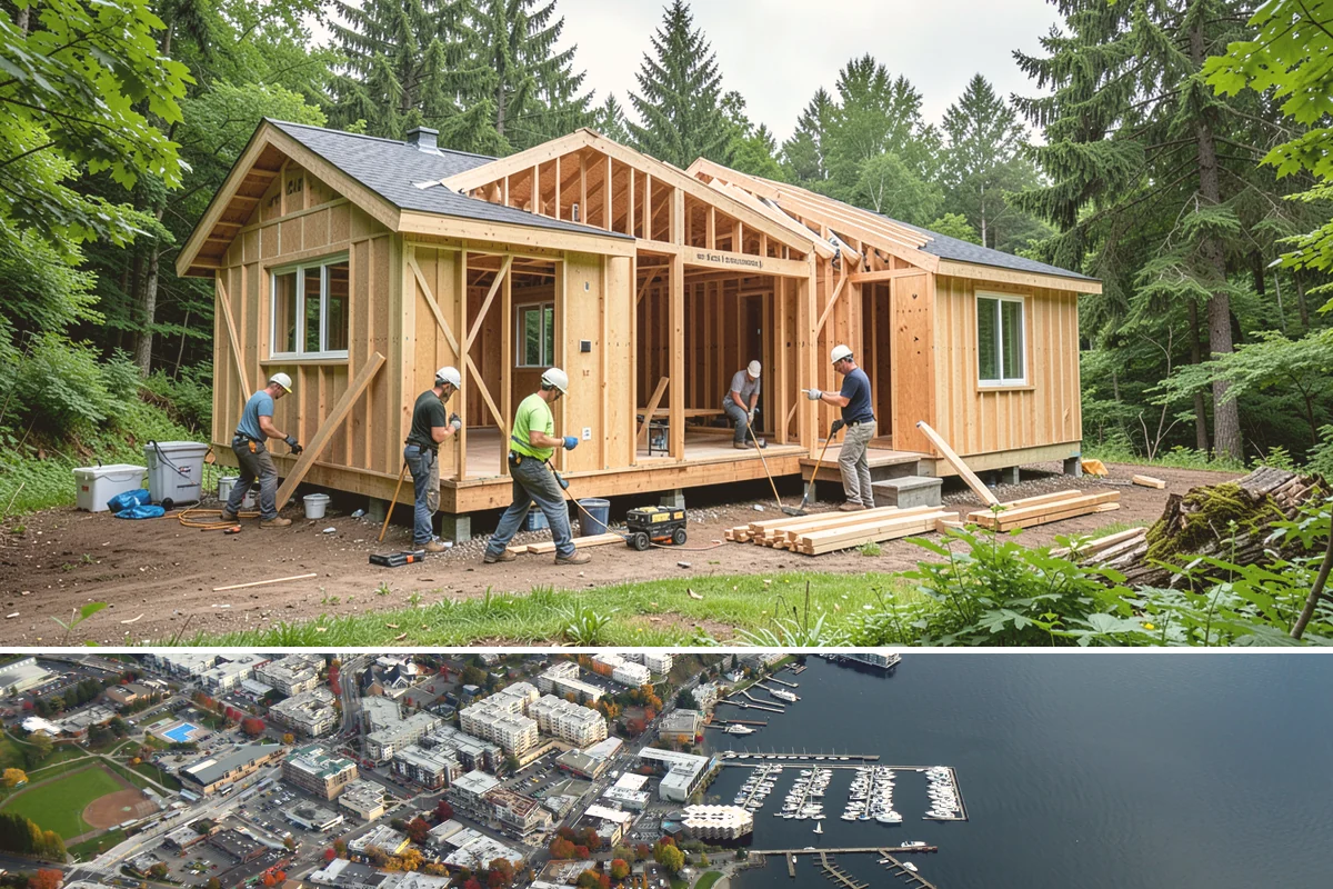 Utility Room Remodeling in Kirkland, King County, WA - Winter is a convenient time for interior utility room work, keeping your crew productive indoors while PNW weather stalls outdoor...