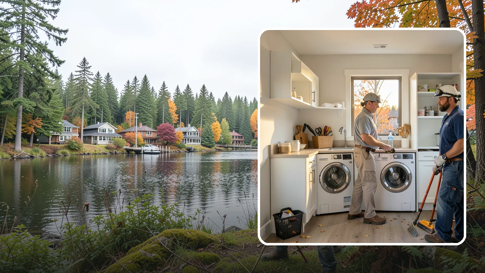 Utility Room Remodeling in La Conner, Skagit County, WA - We remodel utility rooms into organized, moisture-savvy hubs for laundry, storage, and household systems.