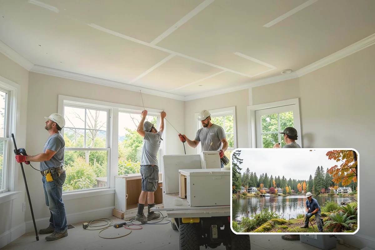 Utility Room Remodeling in La Conner, Skagit County, WA - Better organization for tools, supplies, and cleaning gear