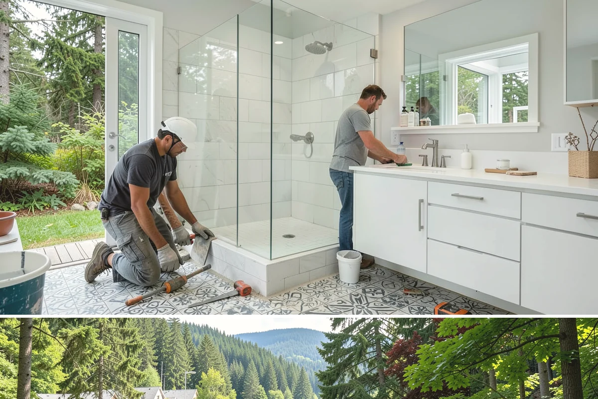 Utility Room Remodeling in Lake Forest Park, King County, WA - Winter is a convenient time for interior utility room work, keeping your crew productive indoors while PNW weather stalls outdoor...
