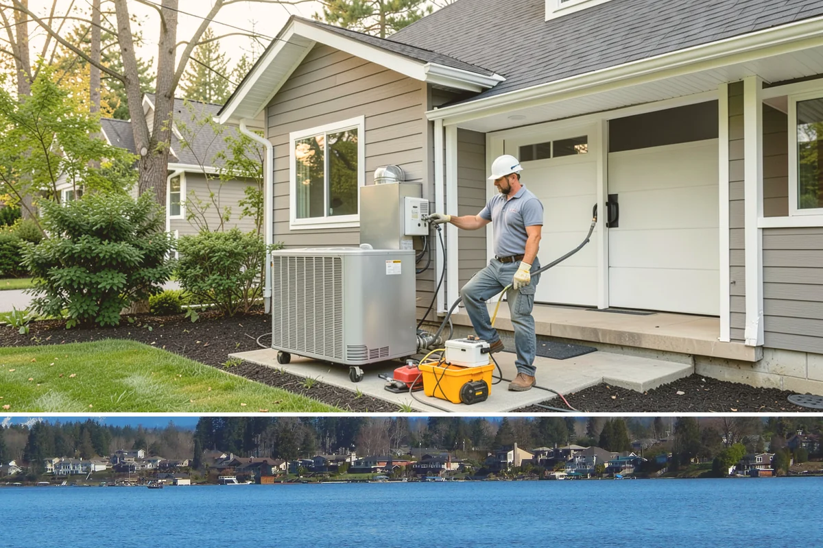 Utility Room Remodeling in Lake Stevens, Snohomish County, WA - Winter is a convenient time for interior utility room work, keeping your crew productive indoors while PNW weather stalls outdoor...