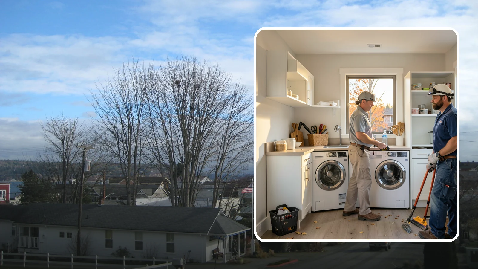 Utility Room Remodeling in Langley, Island County, WA - We remodel utility rooms into organized, moisture-savvy hubs for laundry, storage, and household systems.