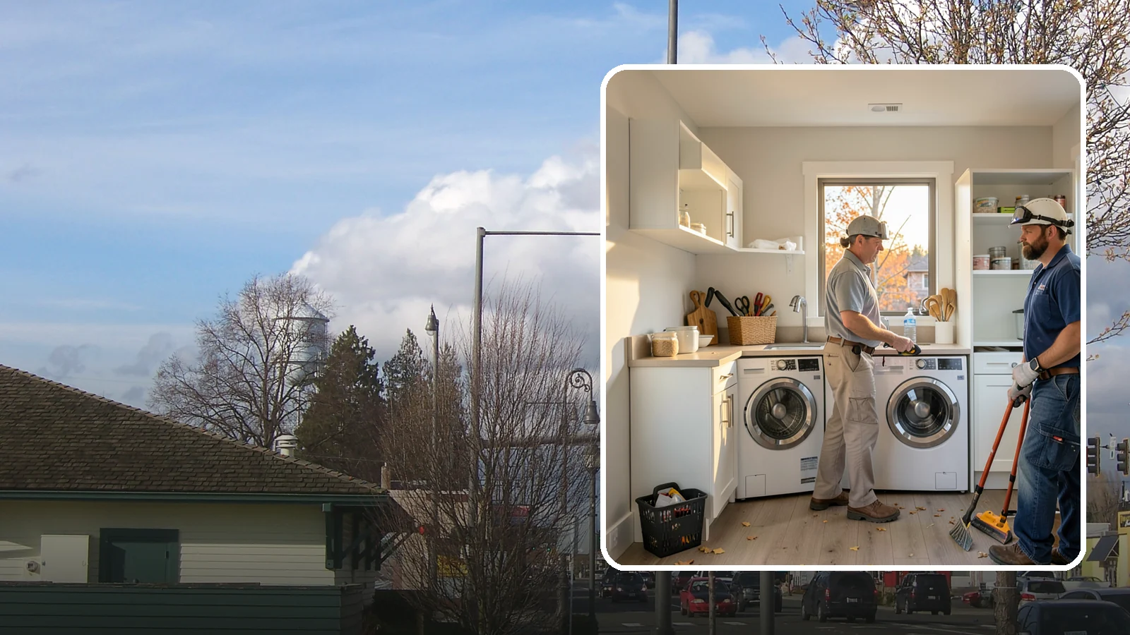 Utility Room Remodeling in Marysville, Snohomish County, WA - We remodel utility rooms into organized, moisture-savvy hubs for laundry, storage, and household systems.