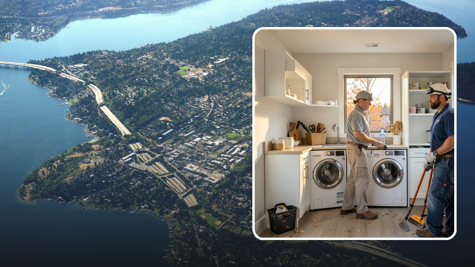 Utility Room Remodeling in Mercer Island, King County, WA - We remodel utility rooms into organized, moisture-savvy hubs for laundry, storage, and household systems.