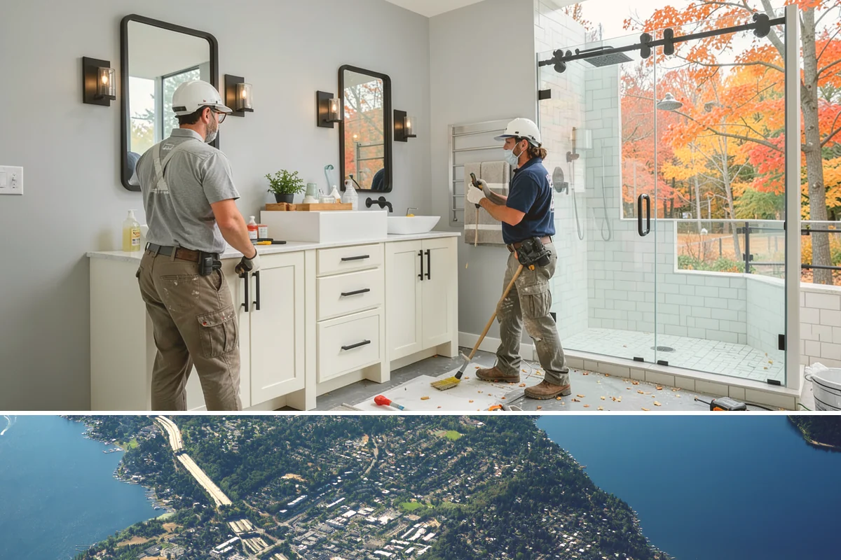 Utility Room Remodeling in Mercer Island, King County, WA - Winter is a convenient time for interior utility room work, keeping your crew productive indoors while PNW weather stalls outdoor...