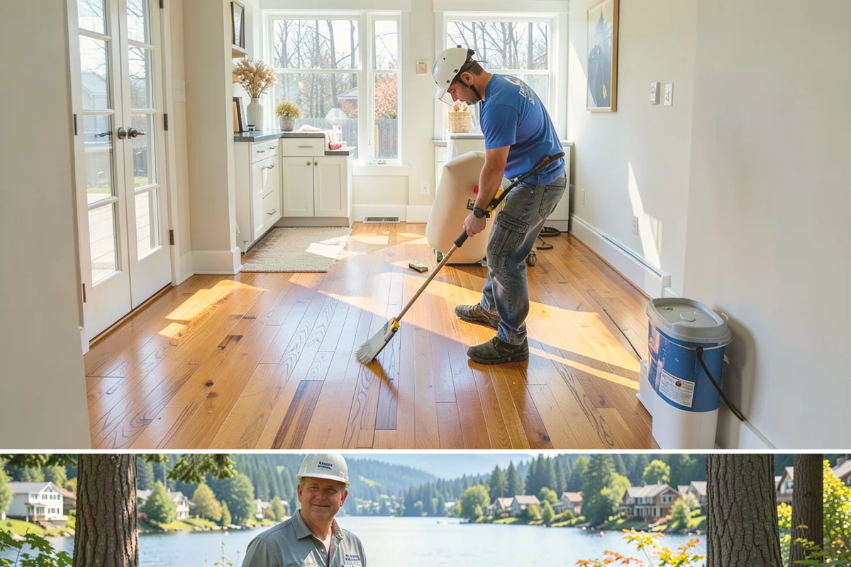 Utility Room Remodeling in Milton, King County, WA - Winter is a convenient time for interior utility room work, keeping your crew productive indoors while PNW weather stalls outdoor...