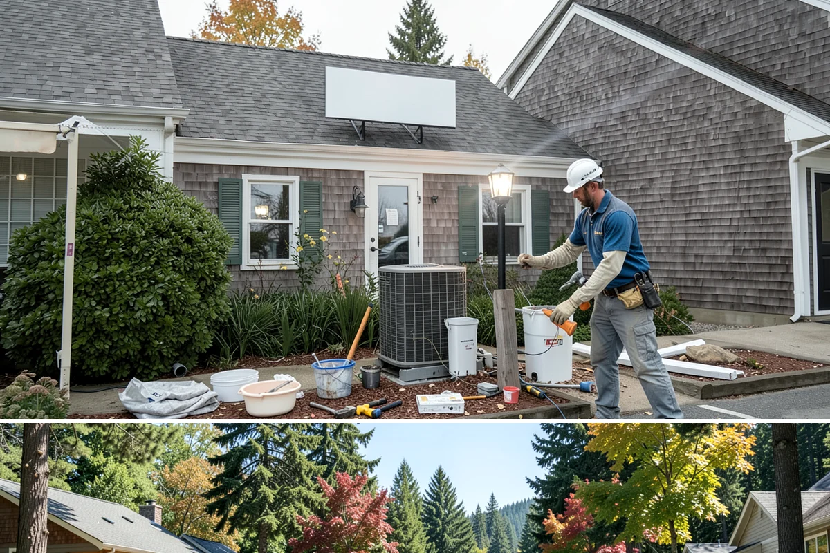 Utility Room Remodeling in Orting, Pierce County, WA - Winter is a convenient time for interior utility room work, keeping your crew productive indoors while PNW weather stalls outdoor...