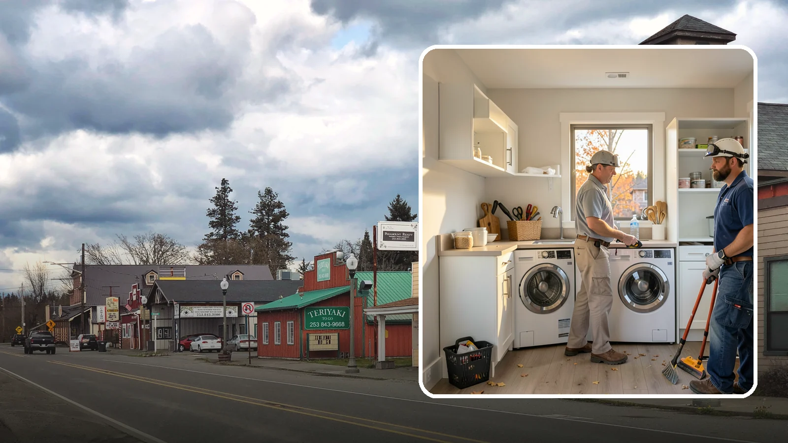 Utility Room Remodeling in Roy, Pierce County, WA - We remodel utility rooms into organized, moisture-savvy hubs for laundry, storage, and household systems.