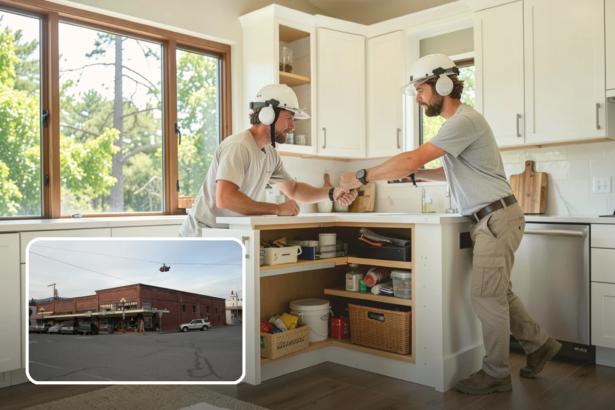 Utility Room Remodeling in Sedro-Woolley, Skagit County, WA - Better organization for tools, supplies, and cleaning gear