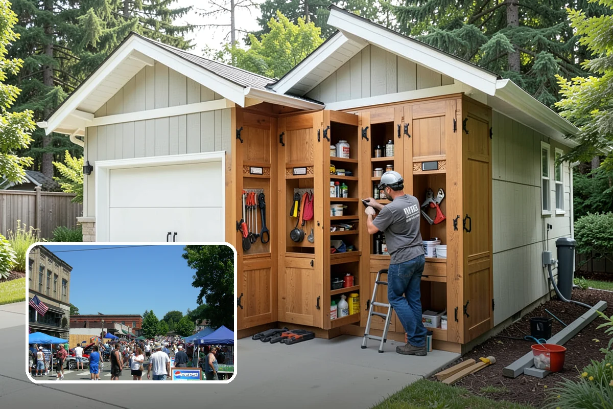 Utility Room Remodeling in Snohomish, Snohomish County, WA - Better organization for tools, supplies, and cleaning gear