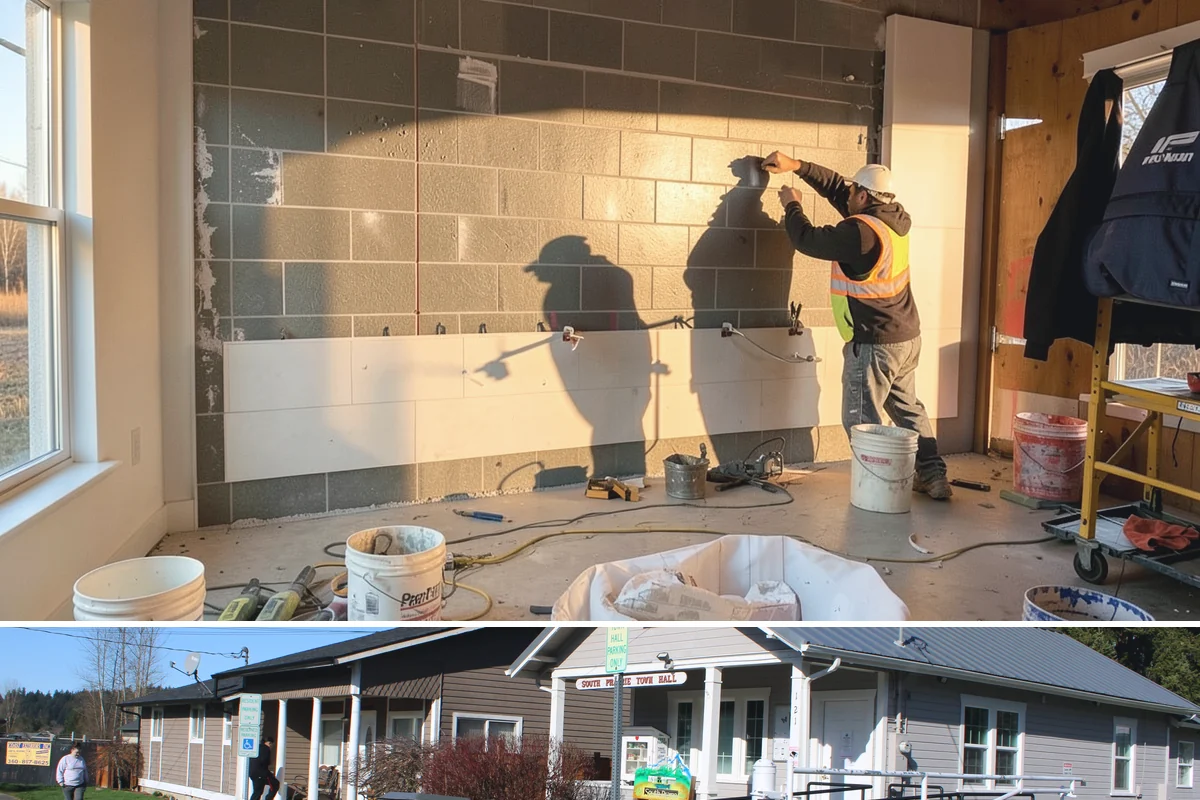 Utility Room Remodeling in South Prairie, Pierce County, WA - Winter is a convenient time for interior utility room work, keeping your crew productive indoors while PNW weather stalls outdoor...