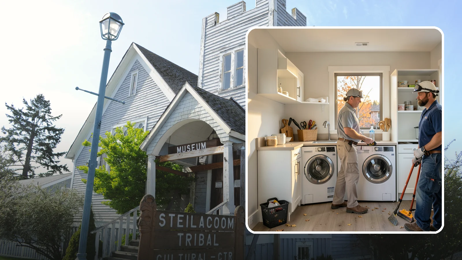 Utility Room Remodeling in Steilacoom, Pierce County, WA - We remodel utility rooms into organized, moisture-savvy hubs for laundry, storage, and household systems.