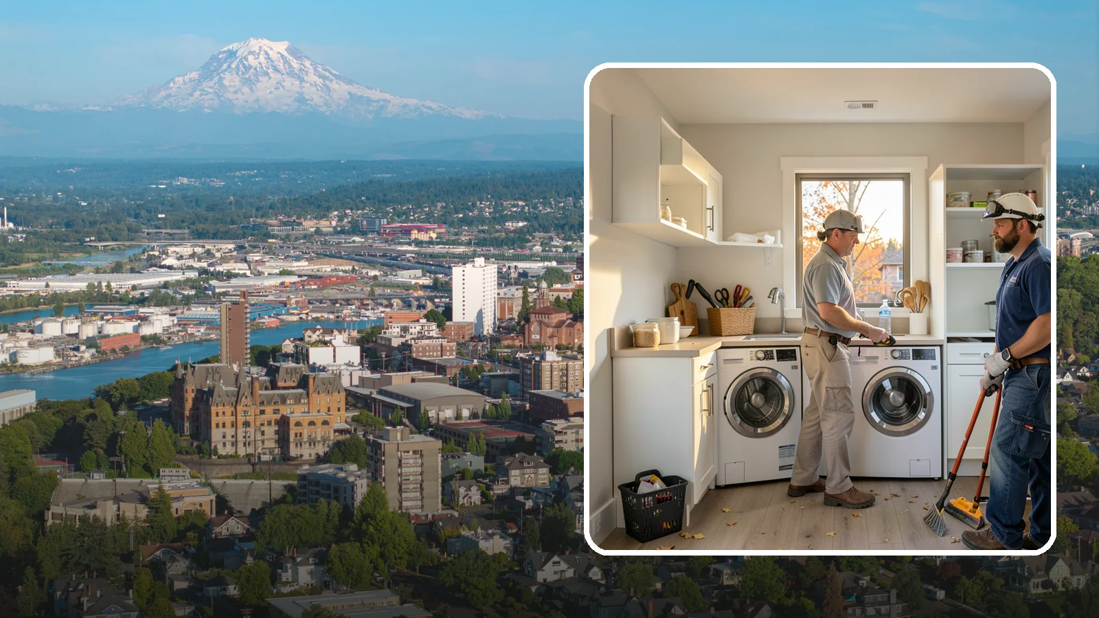 Utility Room Remodeling in Tacoma, Pierce County, WA - We remodel utility rooms into organized, moisture-savvy hubs for laundry, storage, and household systems.