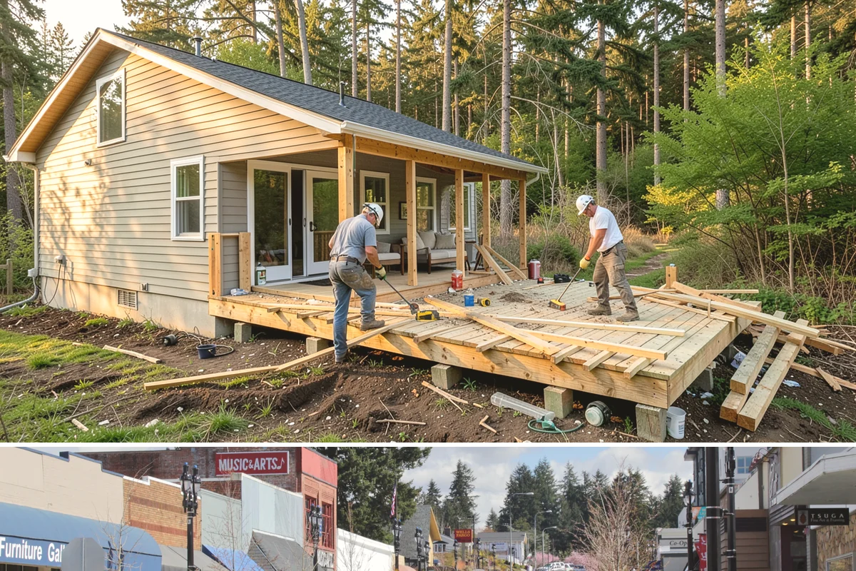 Vapor Barrier Installation in Bothell, King County, WA - Vapor barriers can be installed any season and are especially valuable ahead of the wet Northwest winter.