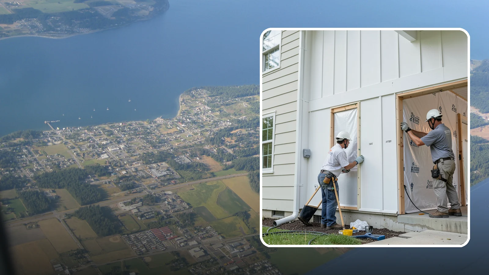 Vapor Barrier Installation in Coupeville, Island County, WA - We install vapor barriers that control moisture movement and protect Puget Sound homes from hidden dampness.