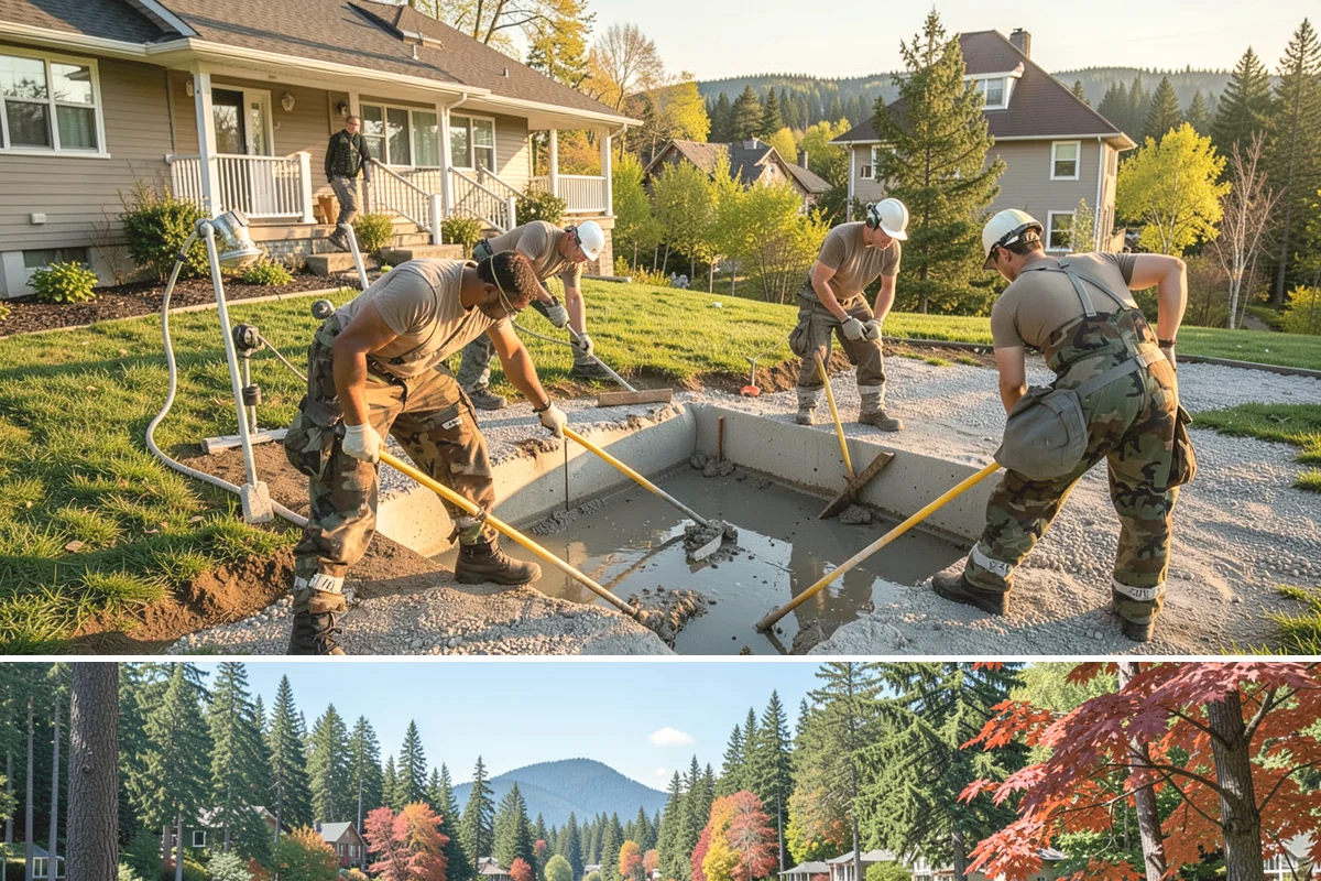 Vapor Barrier Installation in Covington, King County, WA - Vapor barriers can be installed any season and are especially valuable ahead of the wet Northwest winter.