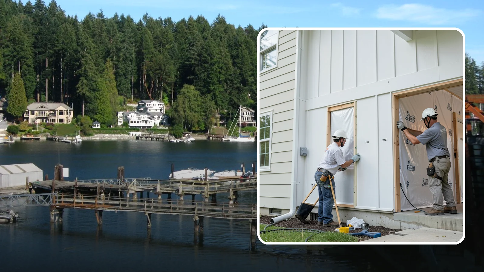 Vapor Barrier Installation in Gig Harbor, Pierce County, WA - We install vapor barriers that control moisture movement and protect Puget Sound homes from hidden dampness.