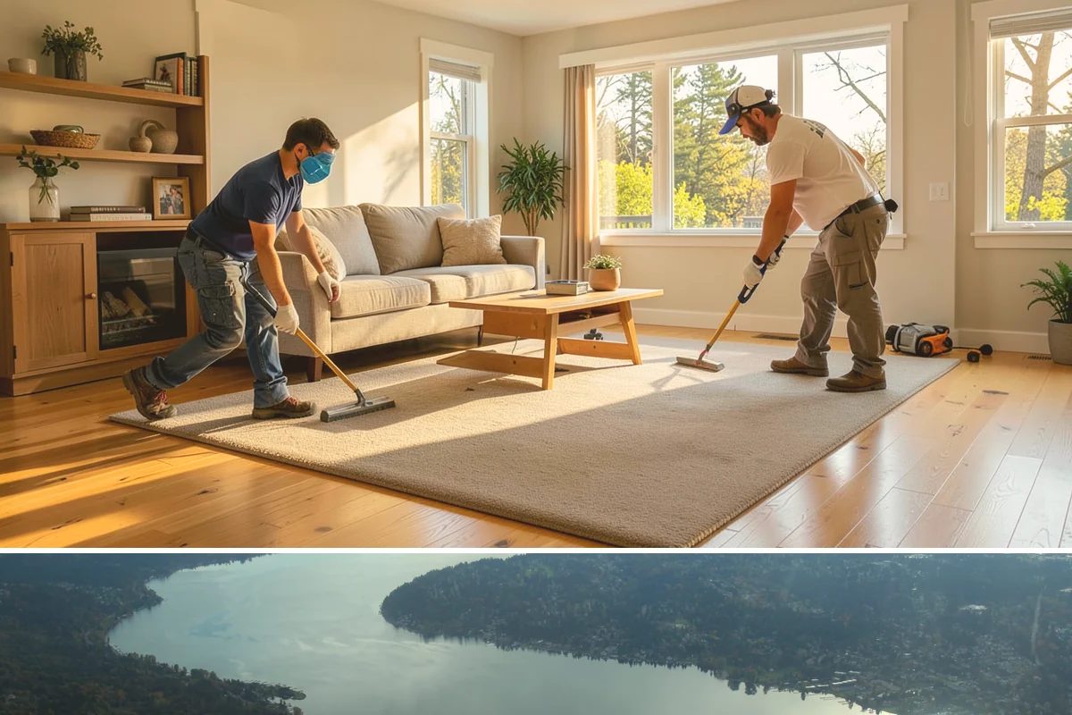 Vapor Barrier Installation in Sammamish, King County, WA - Vapor barriers can be installed any season and are especially valuable ahead of the wet Northwest winter.