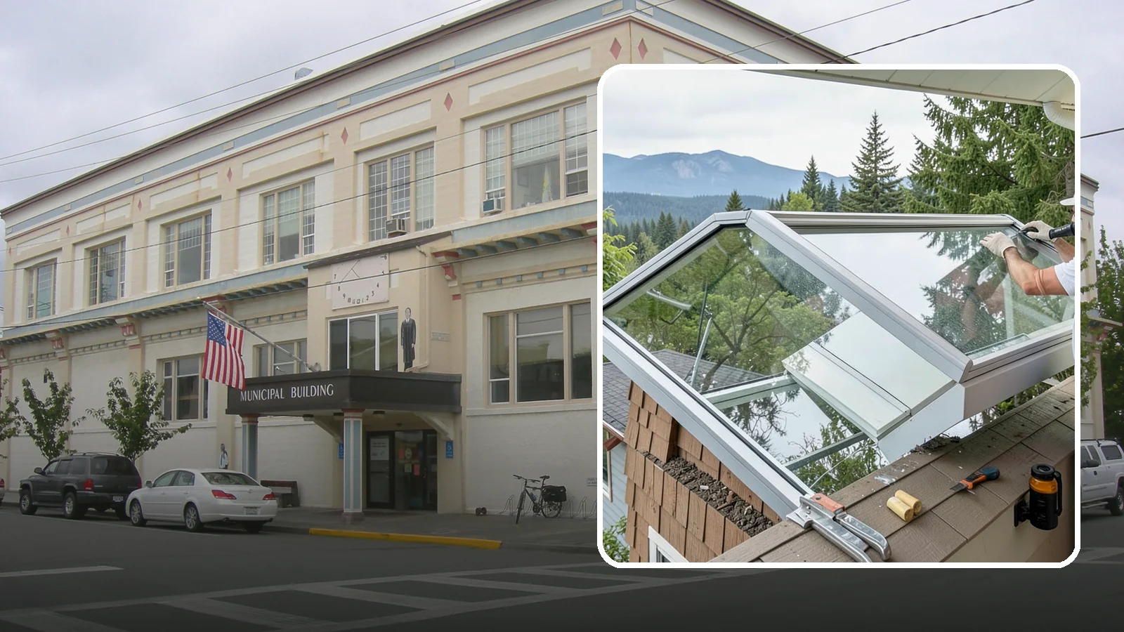 Venting Skylight Installation in Anacortes, Skagit County, WA - Operable skylights that add natural light and release heat and moisture from kitchens and baths.