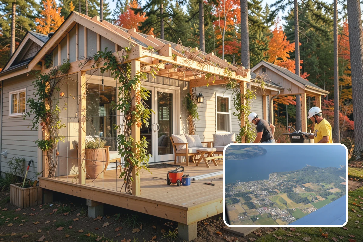 Venting Skylight Installation in Coupeville, Island County, WA - Combines daylight with active ventilation