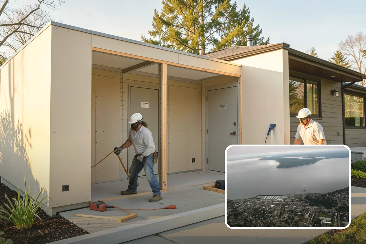 Venting Skylight Installation in Des Moines, King County, WA - Combines daylight with active ventilation