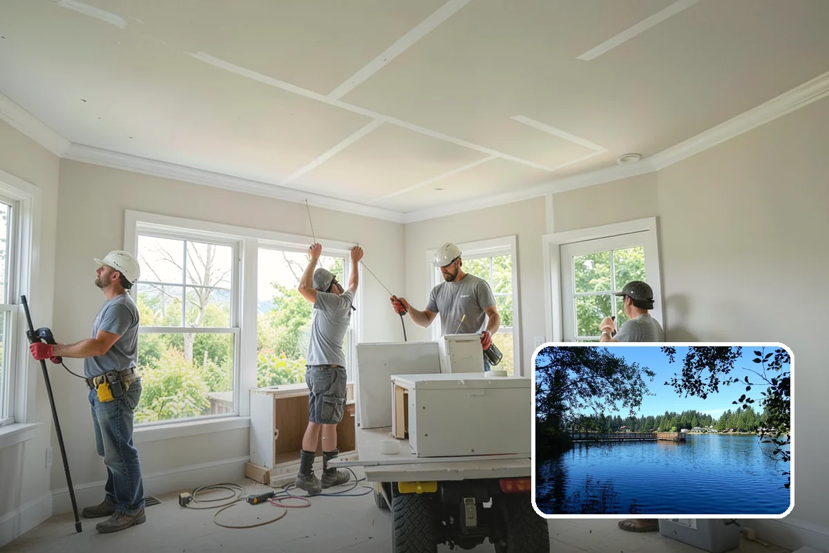 Venting Skylight Installation in Federal Way, King County, WA - Combines daylight with active ventilation