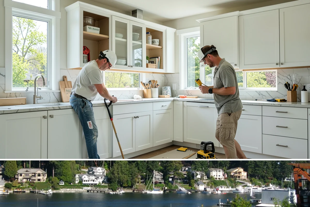 Venting Skylight Installation in Gig Harbor, Pierce County, WA - We install venting skylights during dry weather so the opening and flashing stay protected until sealed.