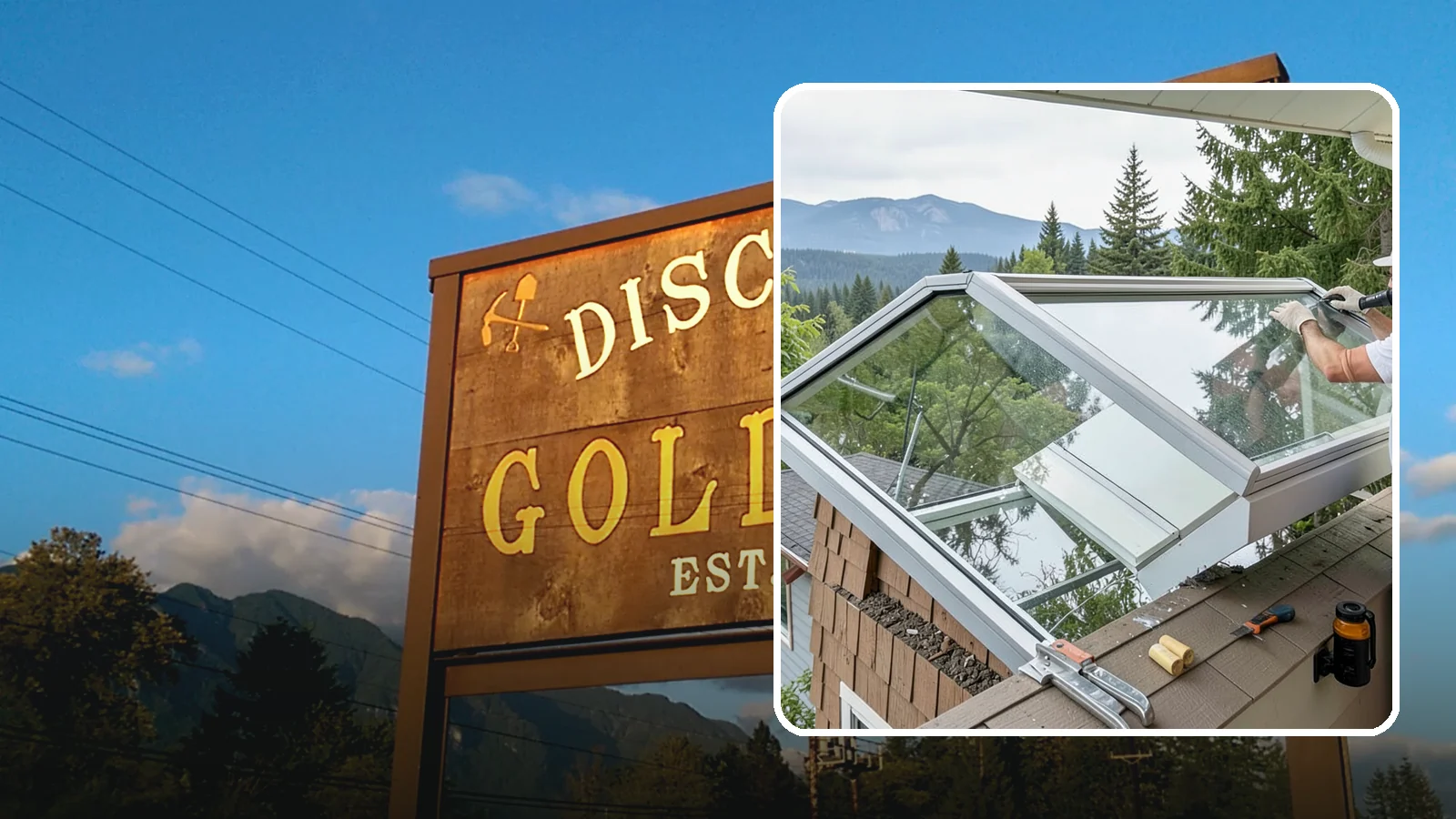 Venting Skylight Installation in Gold Bar, Snohomish County, WA - Operable skylights that add natural light and release heat and moisture from kitchens and baths.