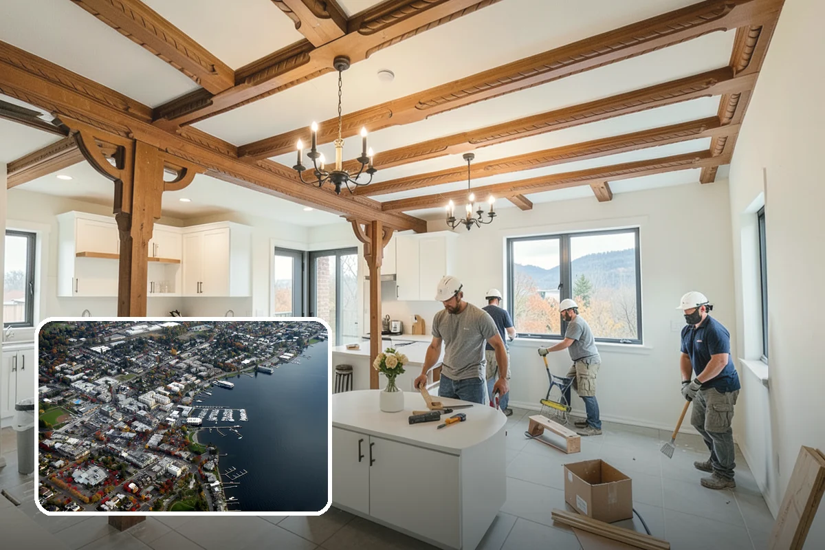 Venting Skylight Installation in Kirkland, King County, WA - Combines daylight with active ventilation