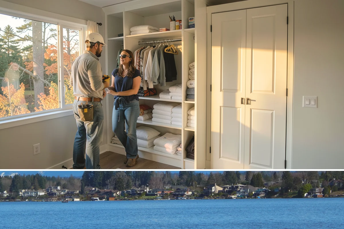 Venting Skylight Installation in Lake Stevens, Snohomish County, WA - We install venting skylights during dry weather so the opening and flashing stay protected until sealed.