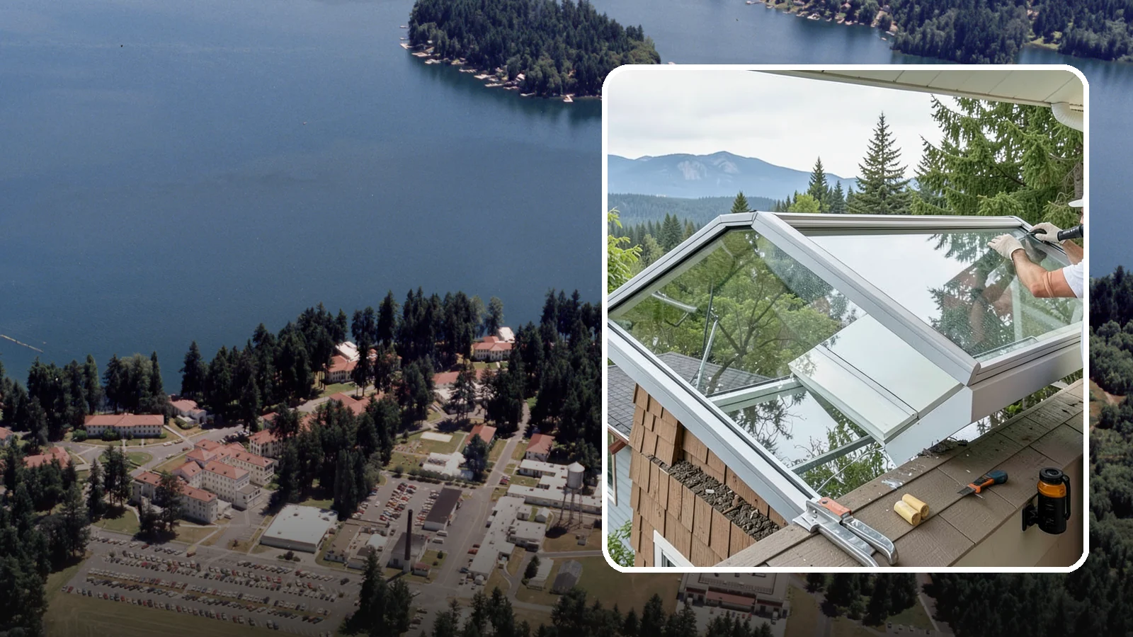 Venting Skylight Installation in Lakewood, Pierce County, WA - Operable skylights that add natural light and release heat and moisture from kitchens and baths.