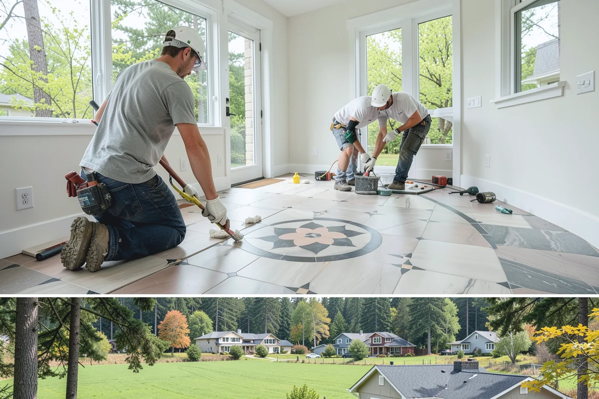 Venting Skylight Installation in Lyman, Skagit County, WA - We install venting skylights during dry weather so the opening and flashing stay protected until sealed.