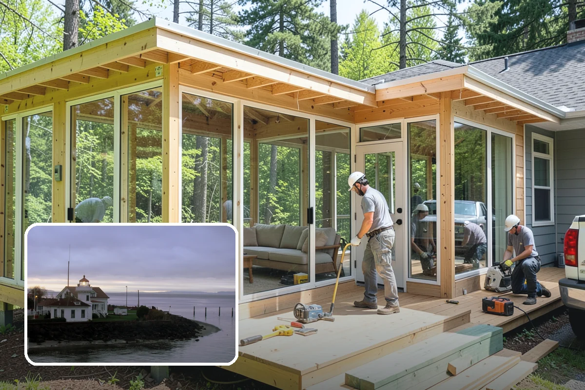 Venting Skylight Installation in Mukilteo, Snohomish County, WA - Combines daylight with active ventilation