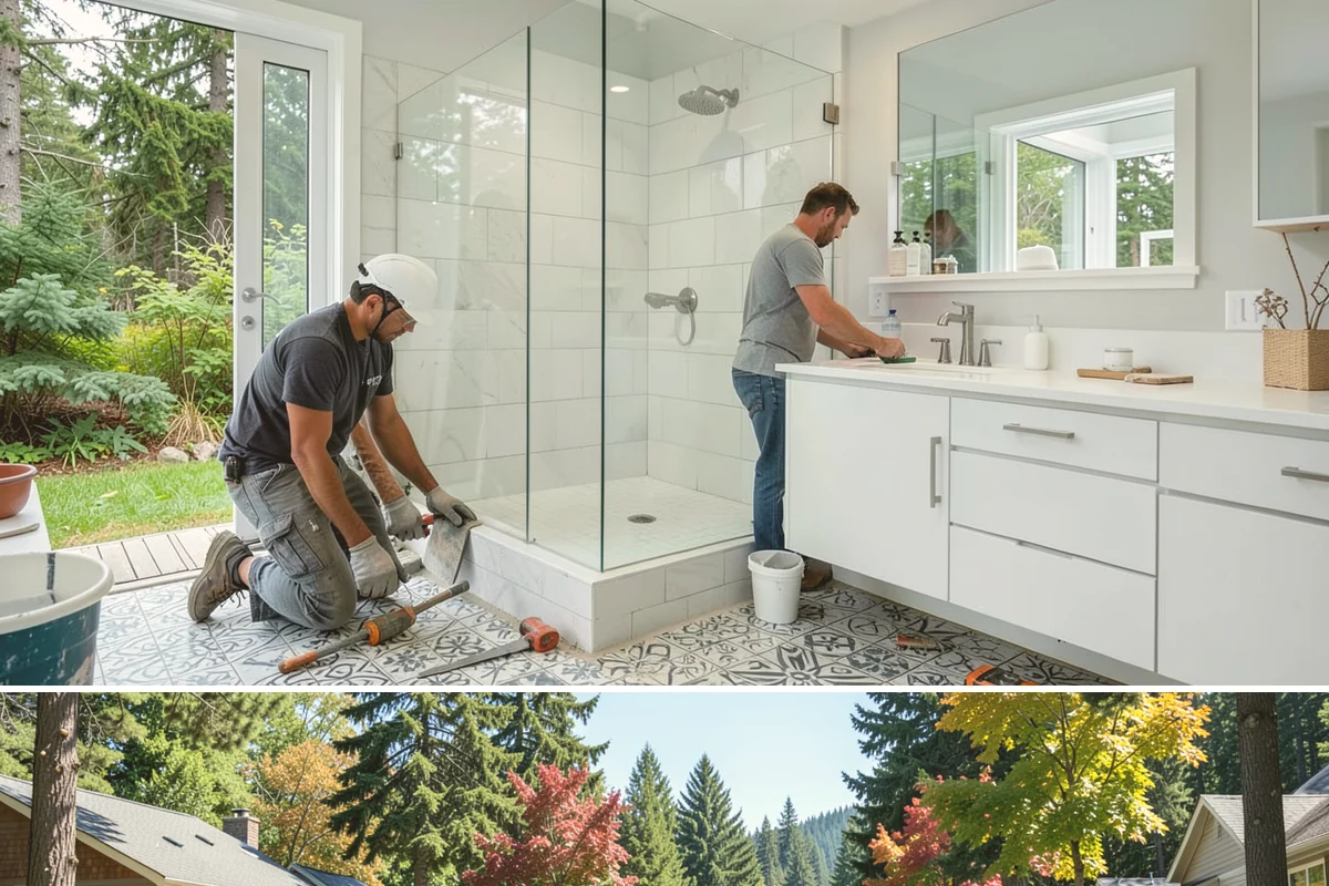 Venting Skylight Installation in Orting, Pierce County, WA - We install venting skylights during dry weather so the opening and flashing stay protected until sealed.