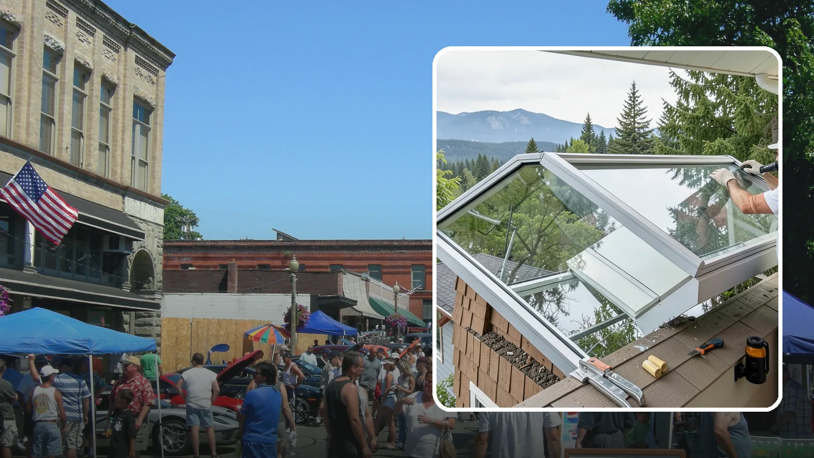 Venting Skylight Installation in Snohomish, Snohomish County, WA - Operable skylights that add natural light and release heat and moisture from kitchens and baths.