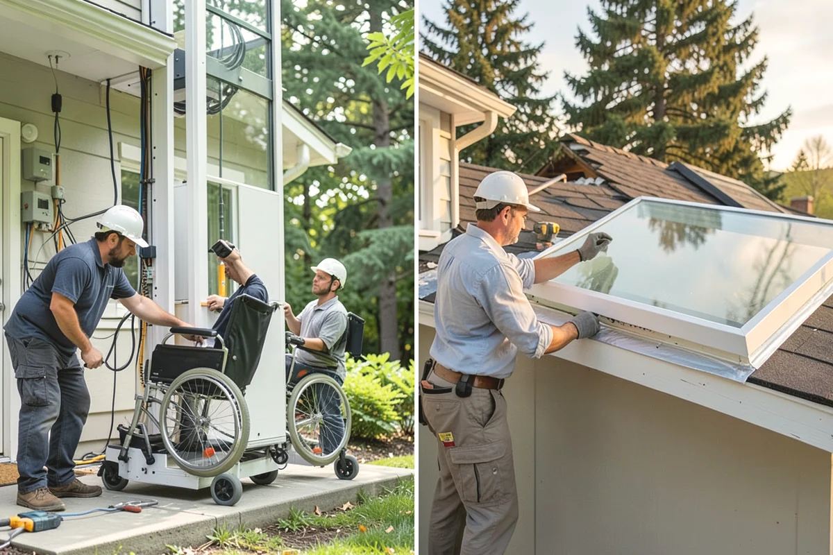Venting Skylight Installation in Tukwila, King County, WA - Plan placement for light and airflow