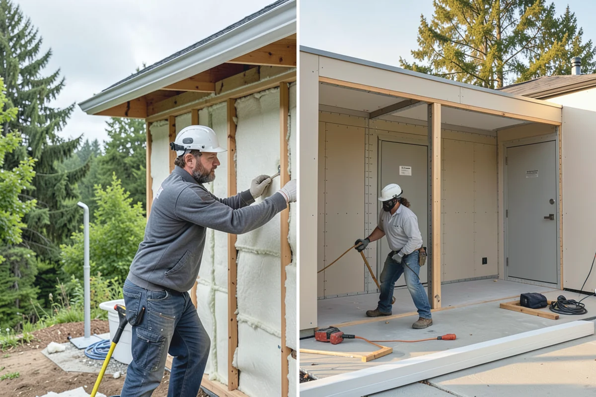 Vinyl Fence Installation in Auburn, King County, WA - Lay out the run and verify property boundaries