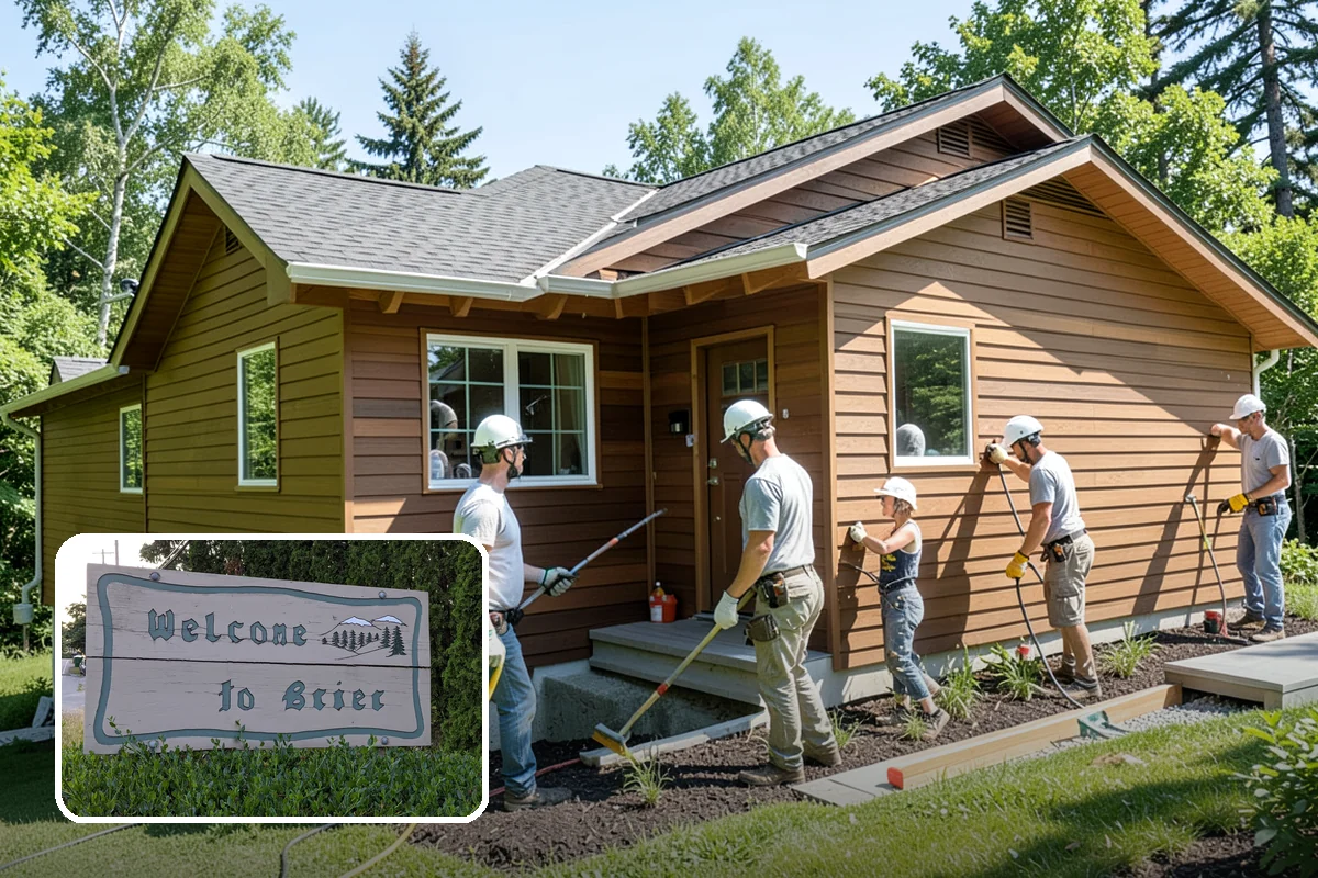 Vinyl Fence Installation in Brier, Snohomish County, WA - Never rots, warps, or needs staining