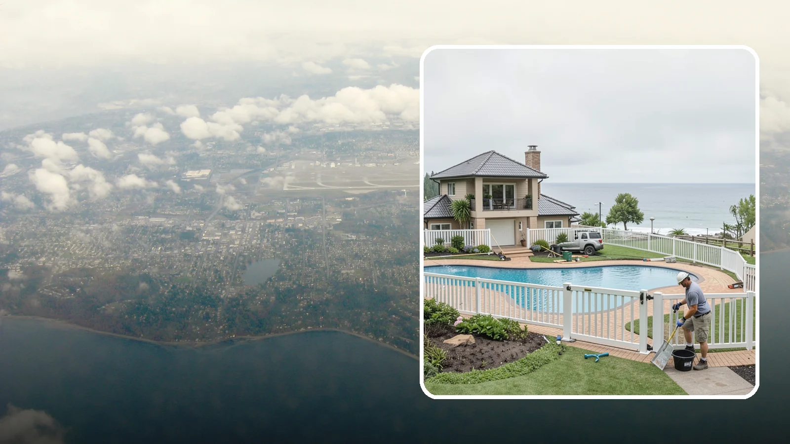 Vinyl Fence Installation in Burien, King County, WA - A low-maintenance vinyl fence that resists rot, fading, and Northwest moisture without regular upkeep.