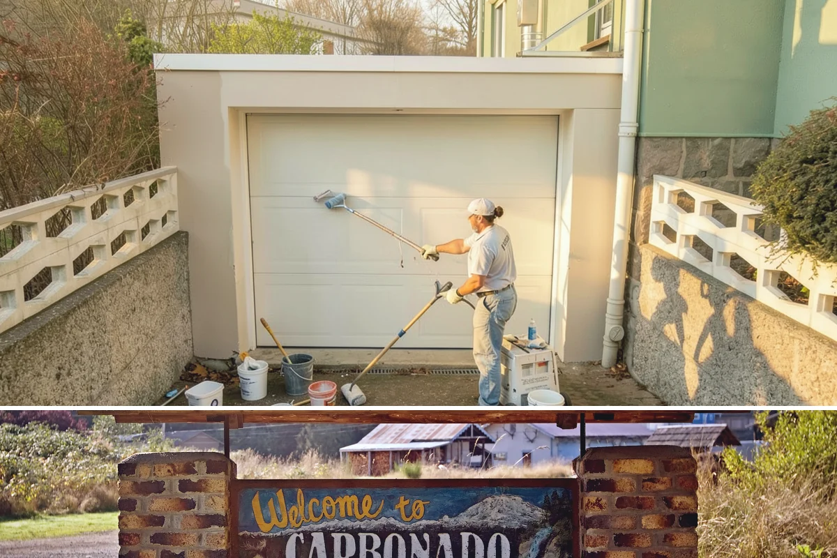 Vinyl Fence Installation in Carbonado, Pierce County, WA - Summer installation ensures footings set solidly before winter storms test the fence.