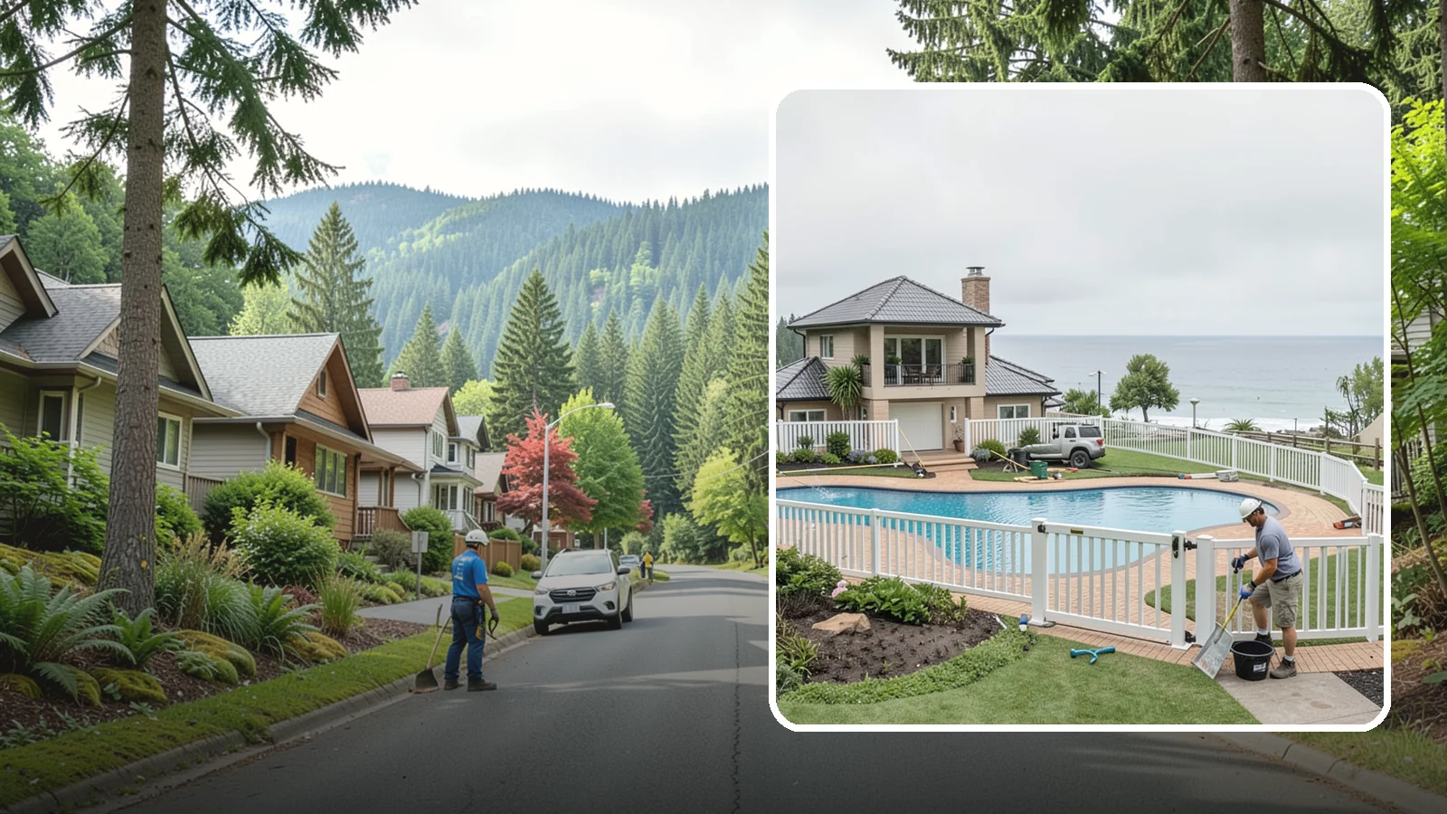 Vinyl Fence Installation in Darrington, Snohomish County, WA - A low-maintenance vinyl fence that resists rot, fading, and Northwest moisture without regular upkeep.