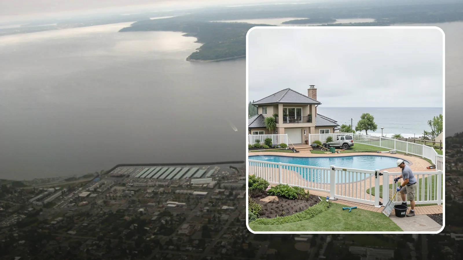 Vinyl Fence Installation in Des Moines, King County, WA - A low-maintenance vinyl fence that resists rot, fading, and Northwest moisture without regular upkeep.