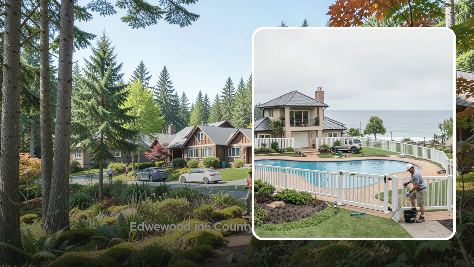 Vinyl Fence Installation in Edgewood, Pierce County, WA - A low-maintenance vinyl fence that resists rot, fading, and Northwest moisture without regular upkeep.