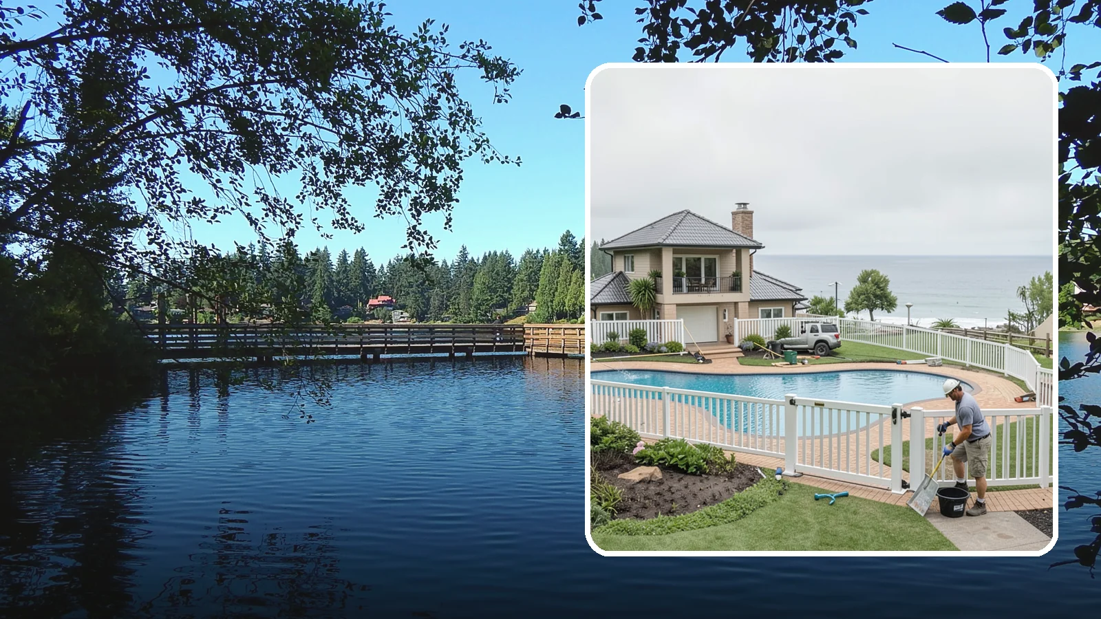 Vinyl Fence Installation in Federal Way, King County, WA - A low-maintenance vinyl fence that resists rot, fading, and Northwest moisture without regular upkeep.