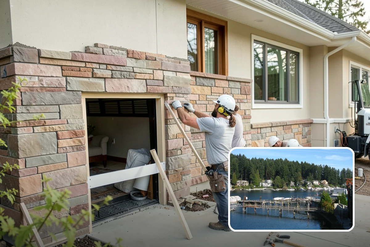 Vinyl Fence Installation in Gig Harbor, Pierce County, WA - Never rots, warps, or needs staining