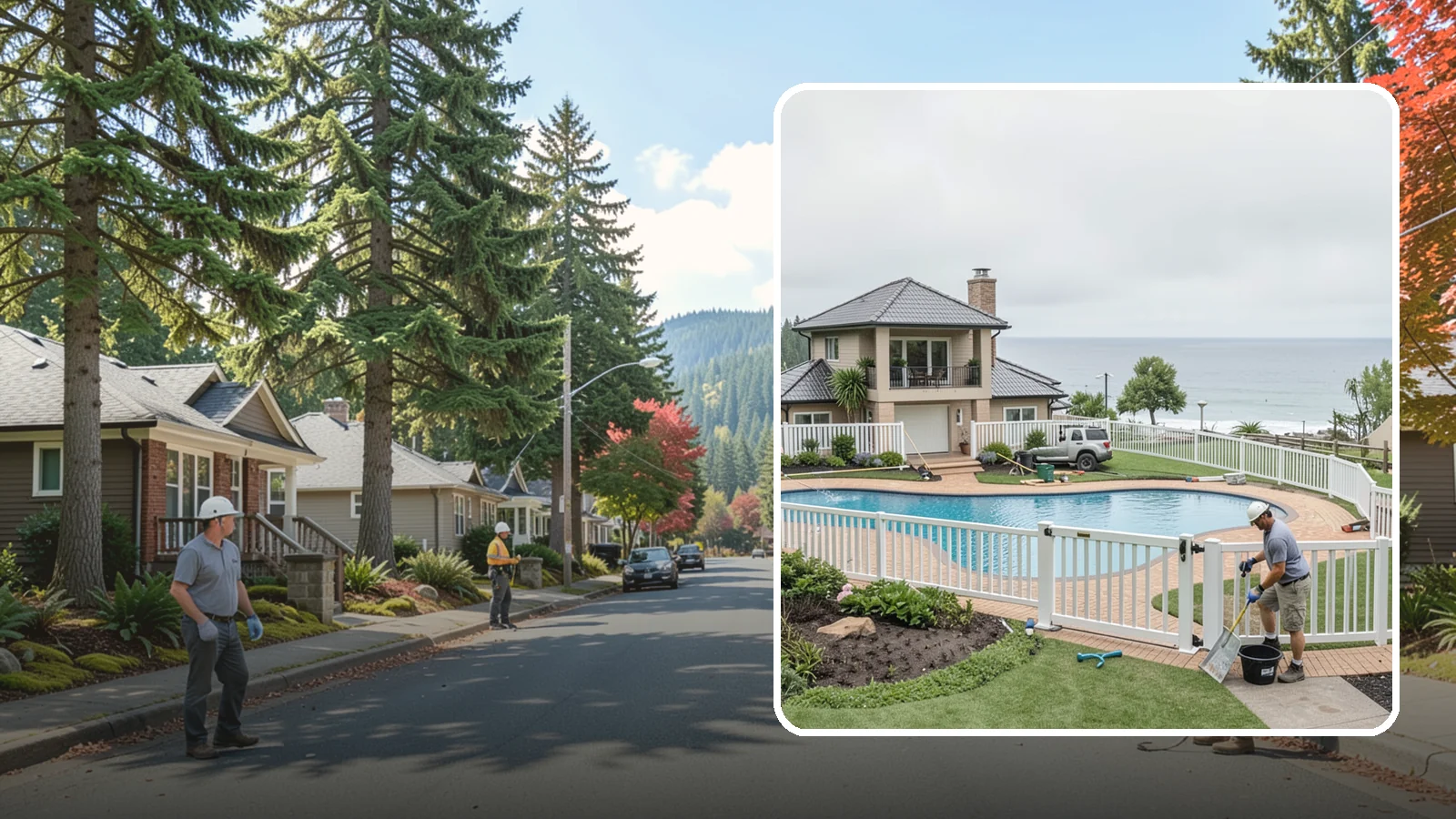 Vinyl Fence Installation in Hunts Point, King County, WA - A low-maintenance vinyl fence that resists rot, fading, and Northwest moisture without regular upkeep.