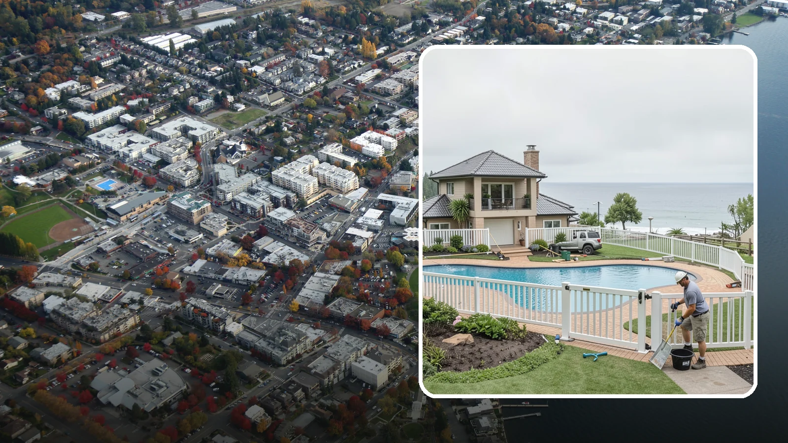 Vinyl Fence Installation in Kirkland, King County, WA - A low-maintenance vinyl fence that resists rot, fading, and Northwest moisture without regular upkeep.