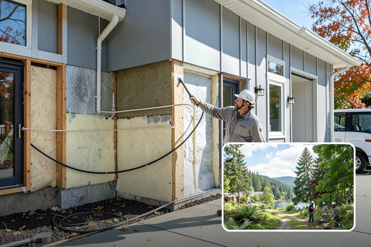 Vinyl Fence Installation in Lake Forest Park, King County, WA - Never rots, warps, or needs staining